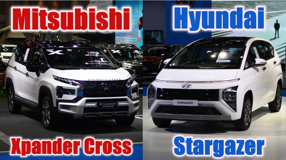 Mitsubishi Xpander Cross vs Hyundai Stargazer ตวไหนนาใชกวากน